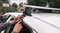 Автомобиль TS16949 устанавливая всеобщий шкаф крыши ставит в скобки рельсы для автомобиля 600g